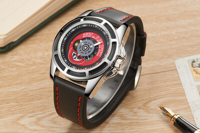 

2017 Hot Selling Top Brand Luxury Sport Watch Waterproof Leather Strap Watches