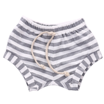 

Cute Infant Baby Boys Girls Baggy Shorts Bottoms Stripes Toddler Summer Bloomers