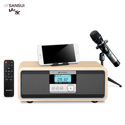 

Пейзаж SANSUI T58 Bluetooth беспроводной домашний кинотеатр аудио динамик телефона карта сабвуфер музыкальный плеер микрофон компьютера песня K поставляется с цвет древесины