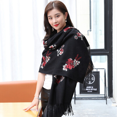 

STORY Of SHANGHAI Ladies&39 Woolen Scarves Wrinkled Shawls