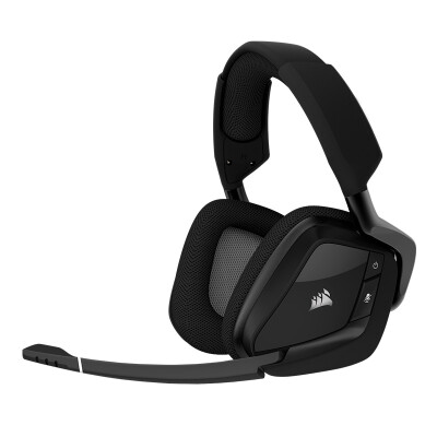 

Американский Corsair (USCorsair) VOID PRO RGB Wireless черный Dolby 7.1-канальная беспроводная гарнитура компьютерная гарнитура RGB освещение