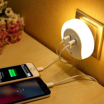 

Nomad Branch (Lightmates) CH001 Dual USB LED ночник зарядное устройство