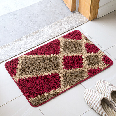 

Fu (FOOJO) tufted mats absorbent non-slip bathroom mat kitchen door mat 50 × 80cm