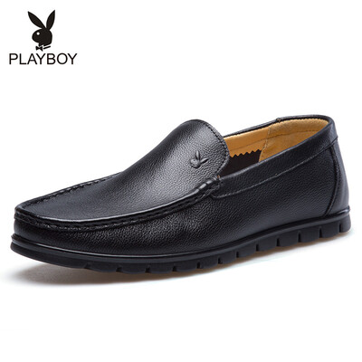 

Playboy Men's Business Casual Slip-on Leather Shoes 6AW509040D01