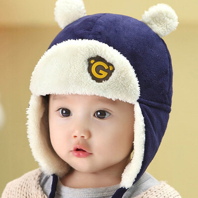 

Winter baby hat baby hat baby autumn and winter men and women new Lei Feng cap ear cap