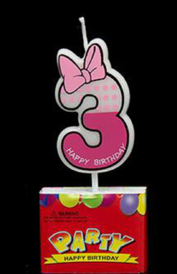 

Birthday Number Candles Cartoon Mouse Happy Birthday Candle Cake Cupcake Topper Party Decoration Supply