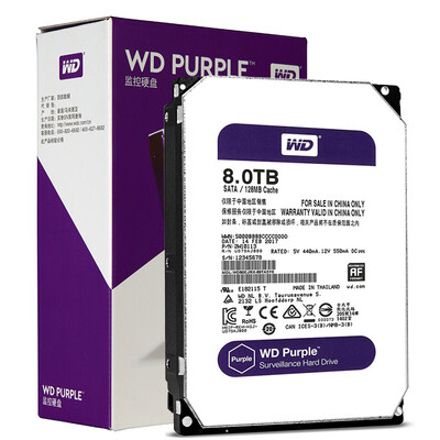 

Western Digital WD Purple 8TB SATA6Gb s 128M monitor hard drive WD80EJRX