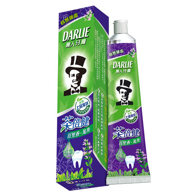 

Черный (Darlie) Зубная паста чай ЗДОРОВЬЕ 190г (тимьян Лунцзин)