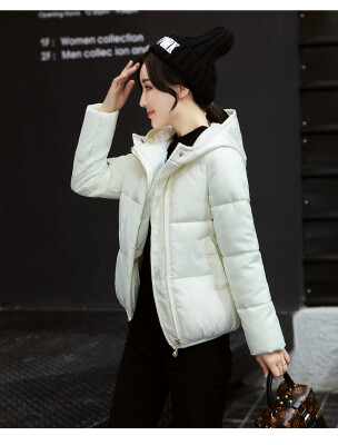 

Female short coat padded winter coat jacket fashion loose bread girl Korean version of clean cotton