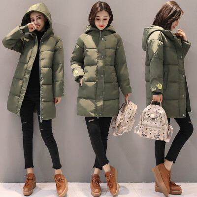 

2017 Parkas new cotton cotton clotheswomen in the long section of the winter new thick down jacket Korean version of the students