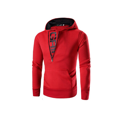 

Brand 2017 Hoodie Popular Oblique Zipper Hoodies Men Fashion Tracksuit Male Sweatshirt Off White Hoody Mens Purpose Tour 3XL
