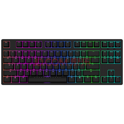 

ikbc F-87 RGB Symphony с подсветкой Механическая клавиатура 87 Основной оригинальный вишневый вал Черный чайный вал