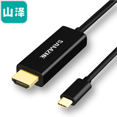 

Shanze (SAMZHE) TPC-HD1 Type-C к HDMI кабель USB3.1 USB-C трансфицировали HDMI4K HD кабель адаптера Черный 1 м