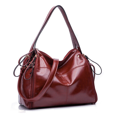 

Aliwillam® Brand 2015 new women shoulder messenger bags women casual leather bag ladies large Zipper handbags