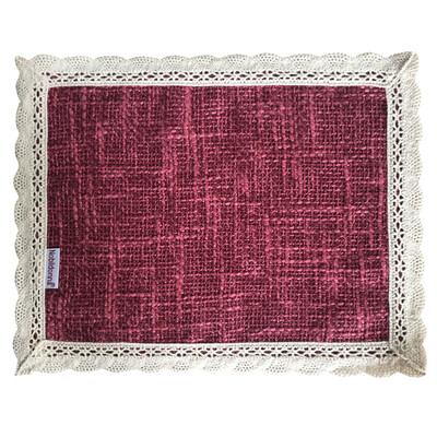 

Nobildonna Turquoise 2533cm Lace Placemats Set of 4 Dining Table Wedding Party Decoration