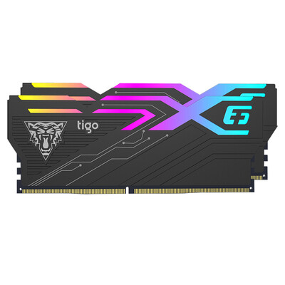 

TIGO X6 Series Rainbow Colorful DDR4 3200 16G 8G RGB LED Strip Desktop gaming memory module