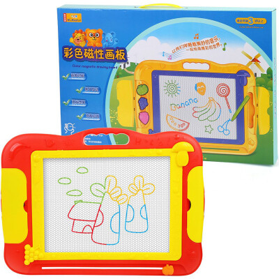 

Hook hook children's educational toys color magnetic board cartoon seal drawing graffiti board large red