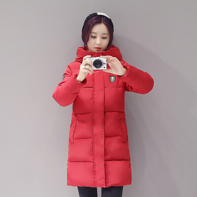 

Women 's cotton coat 2017 new women' s autumn and winter jacket down jacket students in the long cotton clothing 8665