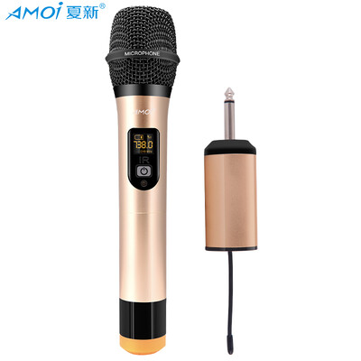 

AMOi SA-22 U-band wireless microphone microphone for two home KTV computer stage professional microphone