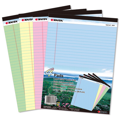 

Kaisa (KAISA) the United States made this three-hole 100-sheet loose-leaf Notepad A4 (216 * 298mm) white 2 loaded