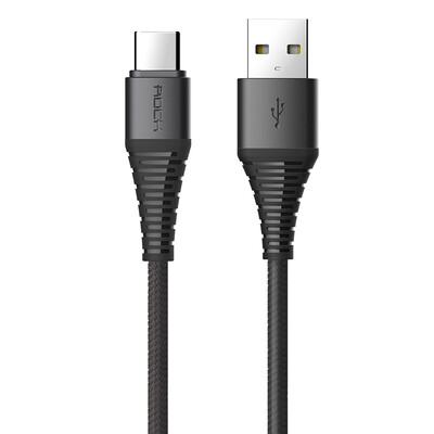 

Locke Type-C data line 3A Fast charge Android phone charging line Support Huawei P10 mate9 glory V8 Samsung S8 millet 6 Music 1 meter black