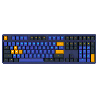 

АККО Ducky 3108 Horizon Horizon Вишневый Вишневый оси вала механической клавиатуры чай PBT дихроизм Gaming Keyboard