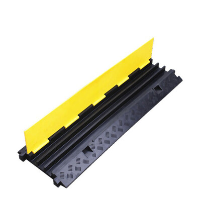 

Tengchi CT trunking speed reducer rubber cable trough plate trunking retaining wire crimping plate outdoor cable protection slot PVC cover three-line slot 100030047mm