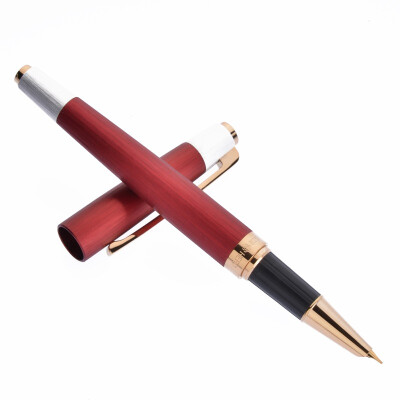 

Hero (HERO) 285A Phi Phi iridium gold pen (dark tip) brown