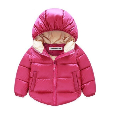 

New children down jacket boy and girls children's clothing thick down jacket children's clothing hooded jacket