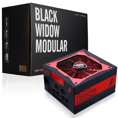 

1st player 500W black widow 500 module power supply (80PLUS bronze / half module / 14CM hydraulic fan