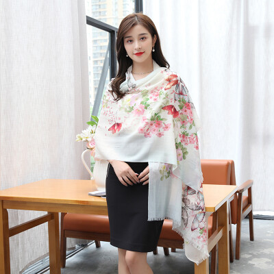 

STORY Of SHANGHAI Ladies' Woolen Scarf Warm Feet