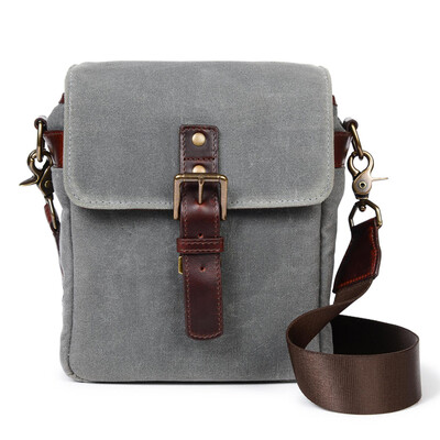 

ONA 064GR Бонд-стрит плечо SLR камеры мешок Fuji Leica Sony микро одиночный мешок камеры ретро случайный холст сумка ручной классический серый Бонд-стрит