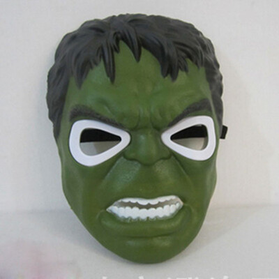 

LED Glowing Superhero Children Mask Spiderman Iron Man Hulk Batman Party Cartoon Movie Mask For Children's Day Cosplay