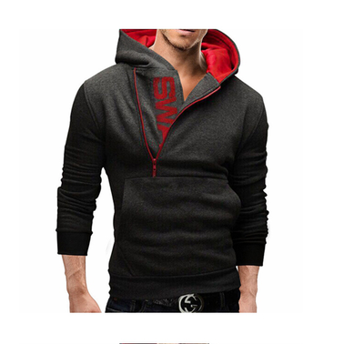 

Hoodie Side Zipper Hit Color Hoodies Мужская мода Спортивный костюм Мужская толстовка с белым Hoody Mens Purpose Tour Hoodie