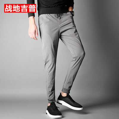

Бойцовские штаны для брюк Jeep Pants Мужские повседневные брюки Comfortable Sports Брюки Ноги Брюки Брюки Мужские 17095ZTX707 Серый L