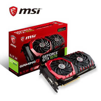 

MSI MSX GTX 1070 GAMING X 256bit 8GB GDDR5 PCI-E 30 graphics card