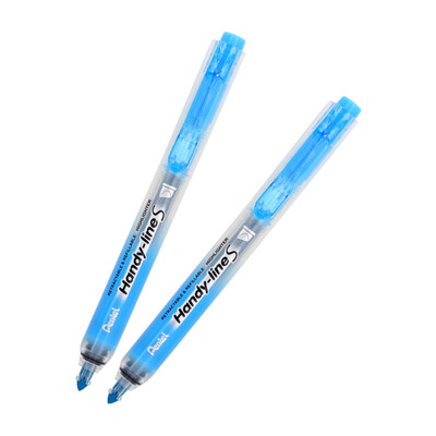 

Отправленный через (Pentel) SXS15 нажимается фломастер фломастер маркировки заправочного выдвигающегося 4,5мм желтого фломастера (2 палочки)