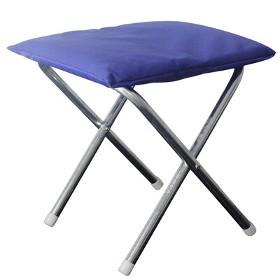 

Easy Tour Easy Tour Car Portable Folding Stool Small Mazar Fishing Stool Chair Outdoor Indoor Beach Canvas Cotton Stool Blue