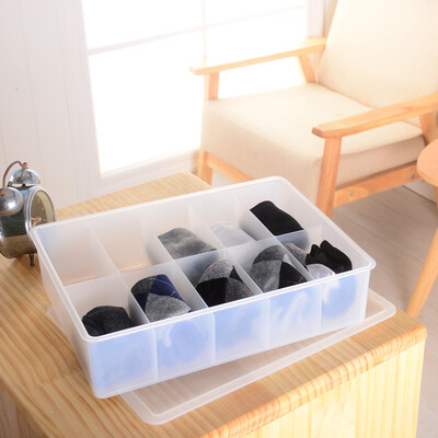 

Lixin LIXIN creative home drawers compartment storage box socks underwear underwear gloves scarf storage box wardrobe accessories 4 piece set LX8743