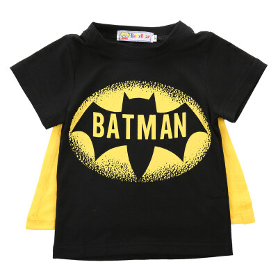 

футболка с короткими рукавами свитер Бэтмен Супермен детского мультфильма мальчик