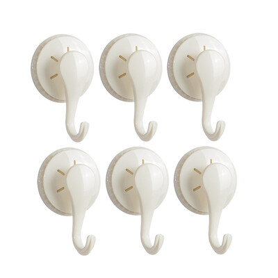 

Too strong without pressing the suction cup hook door no punching hooks 6 packs of light blue
