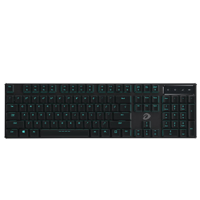 

Daleu EK820 ultra-thin 104 key game backlit office machinery keyboard chocolate black