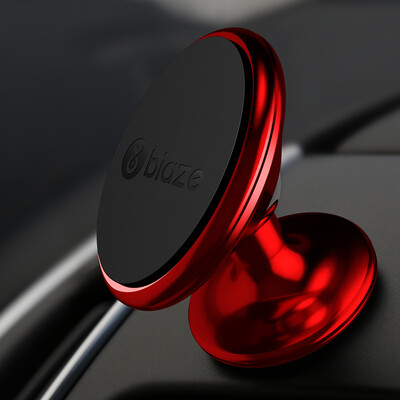 

Biaze car phone holder vehicle bracket C20 central console magnetic absorption type red general version