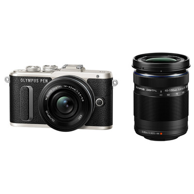 

Olympus (Olympus) E-PL8 EZ 14-42mm + 40-150mm R черный сингл микро-объектив электрический двойной набор стабилизации изображения машина красоты тела селфи обновления PL7