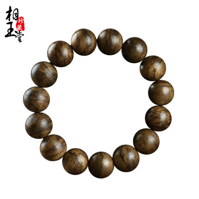 

Phase Yutang IndonesiaShen Xiang hand string 16mmTiger markingsOld materialBeaded bracelet male FragranceElegant section