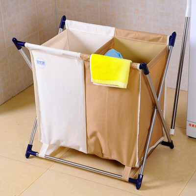 

Jingdong supermarket Bao You Ni dirty clothes basket bathroom supplies storage basket can be folded large DQ-ZYL01