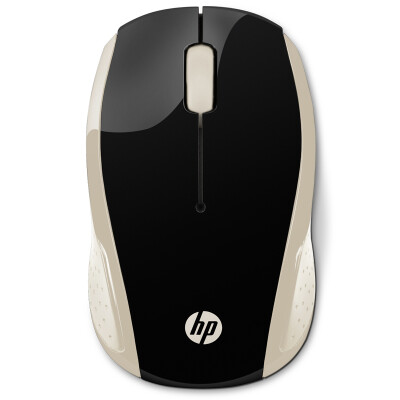 

HP HP200 Portable Wireless Mouse Gold