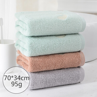 

Cntomlv 4 Pcs grace Cotton towel shads washcloth soft Water absorbent adult cotton couples wash face towel