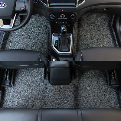 

Kaka buy Peugeot series full wire circle surrounded by car mat double thickening 307308S40850820083008 Manufacturers custom straight hair silver black