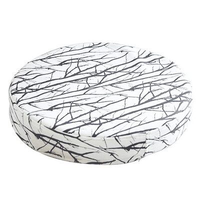 

Nobildonna 55*55*10cm Three Branch Memory Form Futon Thickening Fabric Round Meditation Mat Tatami Floor Cushion